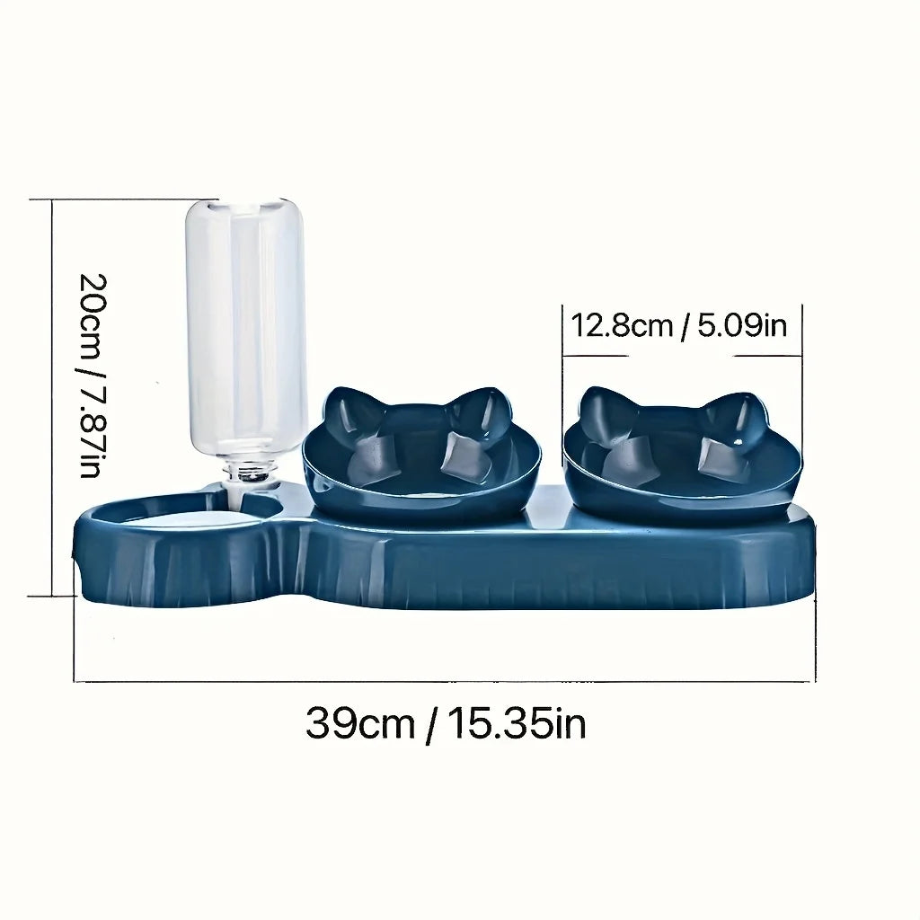 • TailUP – Gamelle 3-en-1 pour Chat et chien